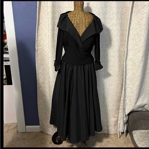 NWT Black Evening / Cocktail Ladies Dress size 14.